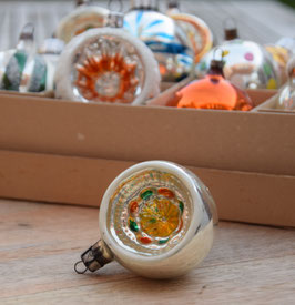 Deukbal zilver/geel, multi (7008)