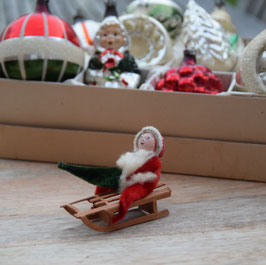 Kerstman op slee (7481)