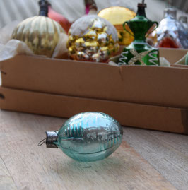 Lampion zachtblauw, transparant (6281)