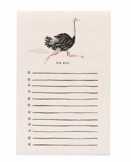 Rifle Paper Co. Notepad 'Ostrich'