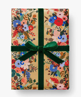 Rifle Paper Co. gift wrap 'Holiday garden party' rol