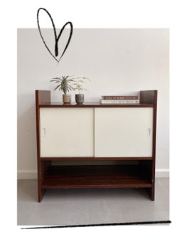 Vintage palissander kastje Poul Cadovius KLM serie, jaren 60