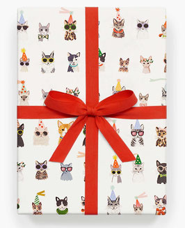 Rifle Paper Co. Gift wrap 'Cool cats'