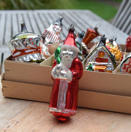 Kerstman lang, rood (7822)