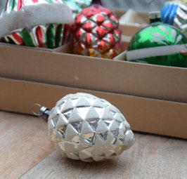 Lampion zilver reliëf, gesuikerd (8027)