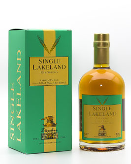 Single Lakeland Rye Whisky, Limited Edition, French Red Wine Oak Barrel