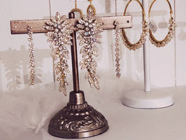 Statement-Ohrringe in Gold