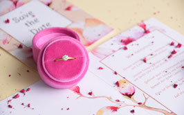 Ringbox rund, Farbe MAGENTA PINK