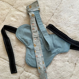 Hüpftier Set, Hase mit petrol