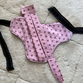 Hüpftier Set, rosa mit Sternen