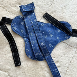 Hüpftier Set, blau mit Sternen