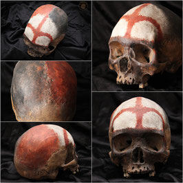 Cráneos pintados (Solomon Islands) painted skulls
