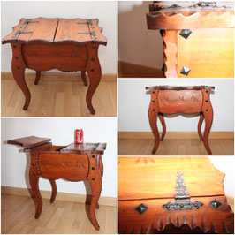 Antigua mesa costurero grande / Old large sewing table