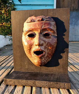 Máscara tragedia griega / Greek tragedy mask