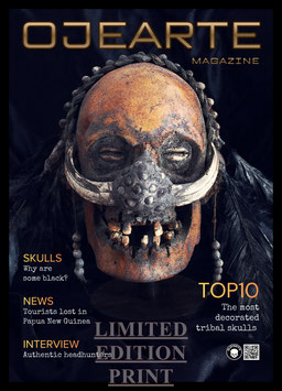 OJEARTE Magazine Collection (Black Asmat)