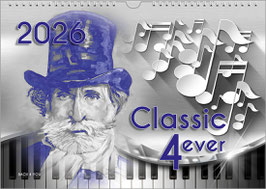The Composers Calendar "Classic 4ever" 2026, DIN A2