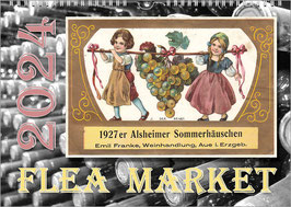 The Wine Wall Calendar "Flea Market" 2024, DIN A3