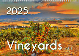 The Wine Wall Calendar "Vineyards Vol. 1" 2025, DIN A2