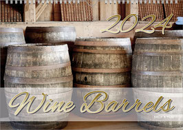 The Wine Calendar "Wine Barrels" 2024, DIN A4