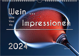 The Wine Wall Calendar "Wein ... Impressionen" 2024, DIN A4, International Version