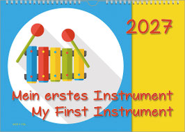 The Music Calendar "My First Instrument" 2027, DIN A3