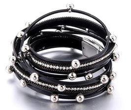 Bracelet La Femme Fatale "Noir Absolute"