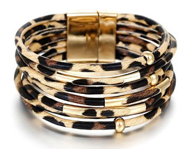 Bracelet F. Sunrise Leopard