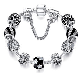 Bracelet Charm’S Paris - Argent Plaqué