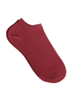 Albero Natur Sneaker Socken rot ocker