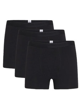 Knowledge Cotton Apparel Boxershorts schwarz