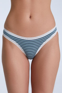 Albero Natur Slip mit Spitze agave-navy-graublau