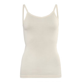 Living Crafts Spaghettiträger Unterhemd natural