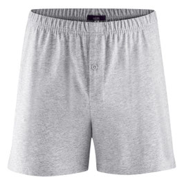 Living Crafts Boxershorts grau melange