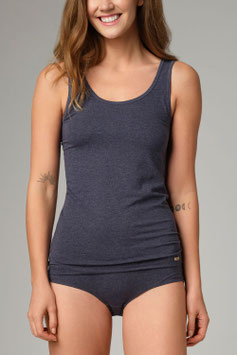 comazo earth Unterhemd Achselträger marine melange