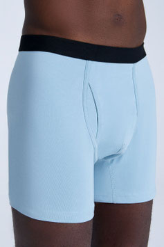 Albero Natur Boxershort  mit Eingriff graublau