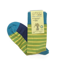 grödo Socken Streifen lagune