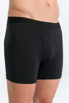 Albero Natur Boxershort  mit Eingriff schwarz
