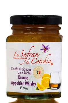 Confit d'oignons, oranges et whisky 100 GR