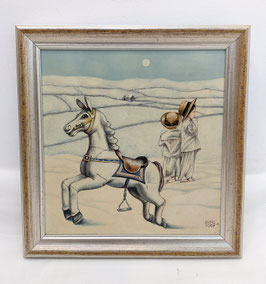 Groh, Gundi - Schaukelpferd Winterlandschaft