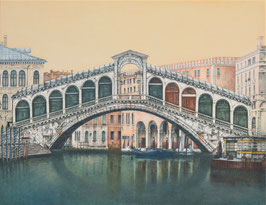 Goldammer, Karl - Rialtobrücke Venedig