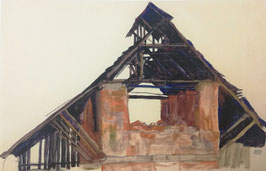 Schiele, Egon - Old Gable