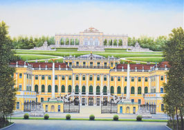 Goldammer, Karl - Schloss Schönbrunn mit Gloriette
