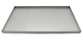 TEGLIA RETTANGOLARE ALLUMINATA BORDI DRITTI 60x40x2