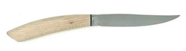 Coltello bistecca san Barnaba manico in acero, 1 pz.