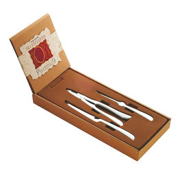 PINTI INOX 074000BI SET 3PZ CROSTACEI ESCLUSIVI