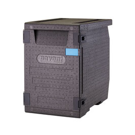 THERMO CATERING CONTAINER , Unità multiuso per bacinelle GN 1/1 con 12 guide TB6463