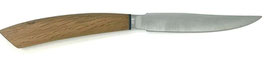 Coltello bistecca san Barnaba manico in legno di barrique, 1 pz.