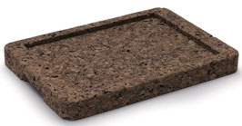 BASE PER VASSOIO IN ACCIAIO INOX 30 × 19 CM IN SUGHERO MARRONE, 1PZ A CONFEZIONE P926300