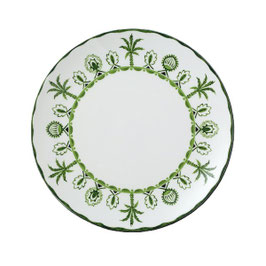 Sultan's Garden Green Coupe Plate 27cm, IMBALLO DA 12 PEZZI, 82112AND0244