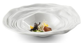 BARCELONA DEEP PLATE GLOS MAT , Ø28cm   , 125ml ,confezione da 3pz. V0130-0330